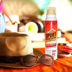 Kem xịt chống nắng SPF50+, PA+++